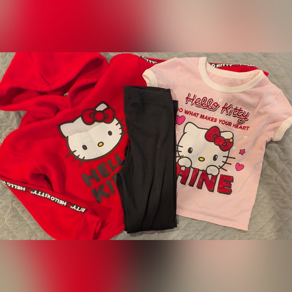 Sanrio Kids Small Hello Kitty Pink Apparel